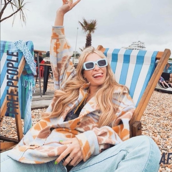 ✨RARE✨Free People Ruby Jacquard Jacket in Sedona Combo Size S - Picture 3 of 17